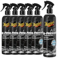 Black Chrome Air Re-Fresher Car Air Freshener and Odor Eliminator, 6 Pack (6 x 8 oz Trigger Spray Cans), Automotive Interior HVAC Odor Treatment for Vehicle Cabin and Vents