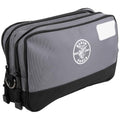 KLEIN TOOLS Tool Pouch, Dual Compartments, Heavy-Duty Tool Bag Organizer, Multipurpose Bag