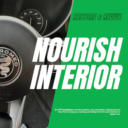 Leather, Vinyl & Plastic Conditioner | Restores, Conditions & Protects Car Interiors | Non-Greasy UV Protection for Seats, Steering Wheels, & Trim |16 oz - view 6