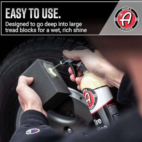 Tire Shine Gallon - Spray Tire Dressing W/ SiO2 for Non Greasy Car Detailing |Use W/Tire Applicator After Tire Cleaner & Wheel Cleaner,Gives A Ceramic Coating Wax - view 6