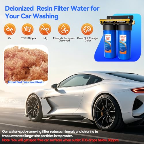 Spotless Water System for Car Wash,Extra 2 Sets Replacement Resin Filters - view 5