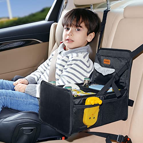 Kids Car Backseat Organizer Between Middle Seats Easy Reach Storage Caddy