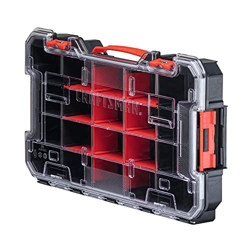 VERSASTACK Storage Organizer, Small Parts Organizer, 20-Compartments, Lid Includes Secure Latch (CMST17828)