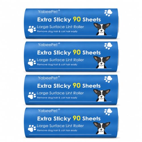 4 Lint Roller Refills