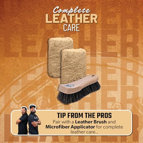 Leather Cleaning & Conditioning Kit, Cleaner, Towels & Bag - view 6