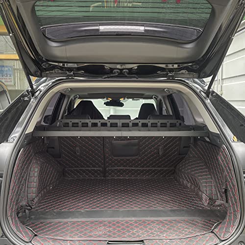 For Toyota RAV4 2019-2025 Car Accessories Modular Storage Molle Panel Cargo Shelf Organizer Luggage Carrier Rack Aluminum Alloy (with Split Cross Bar) - view 2