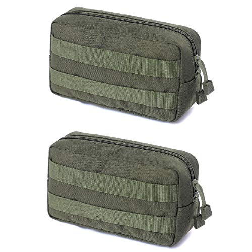 Equipment Multi-Purpose Tactical EDC Admin MOLLE Pouch Utility Tools Bag Organizer Military Waist Belt Modular Attachment