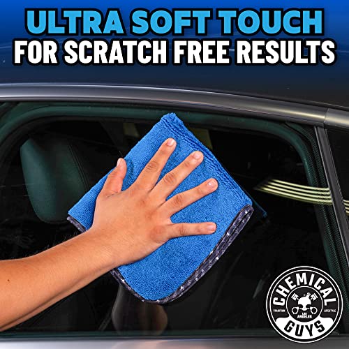 Professional Microfiber Towels, 16 x 16 in, Blue, 24 Pack - view 4