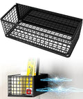 Magnetic Shelf Fridge Basket Bin Washer Dryer Locker Whiteboard Cabinet