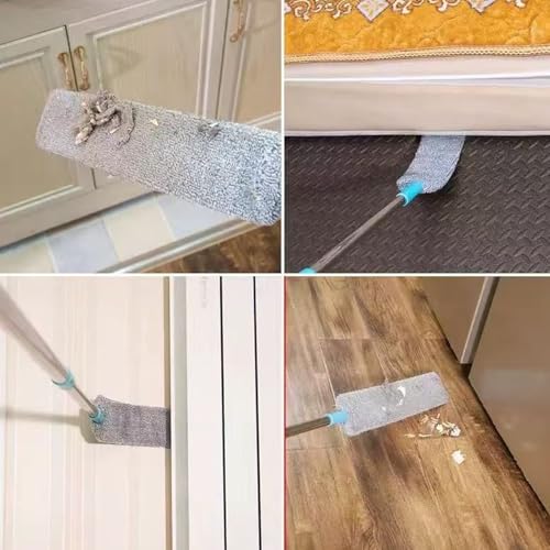 Flat Duster for Under Appliances Washable Brush - view 4