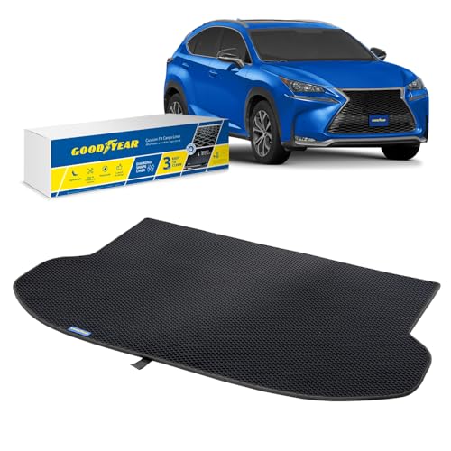 Custom Fit Cargo Mat Liner for Lexus NX 2015-2021 - Heavy Duty Trunk Liner, Dimond Shape,Luggage with Waterproof,Liquid & Dirt Trapping Technology - Anti-Slip Cargo Liner - GY004523
