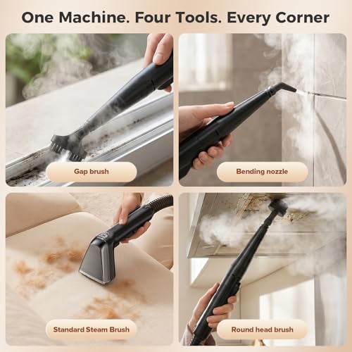 Portable Carpet Steam Cleaner, 18KPa Upholstery Cleaner Machine - view 4