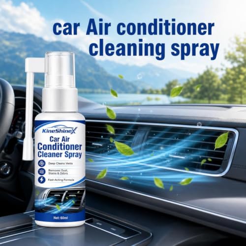 Car Air Conditioning Outlet Cleaner, A/C Vent and Duct Cleaner, Gentle Foam Formula Foaming Spray for Cars, Car Air Freshener Cleaning Supplies for Summer Outdoor, Camping Travel - view 5