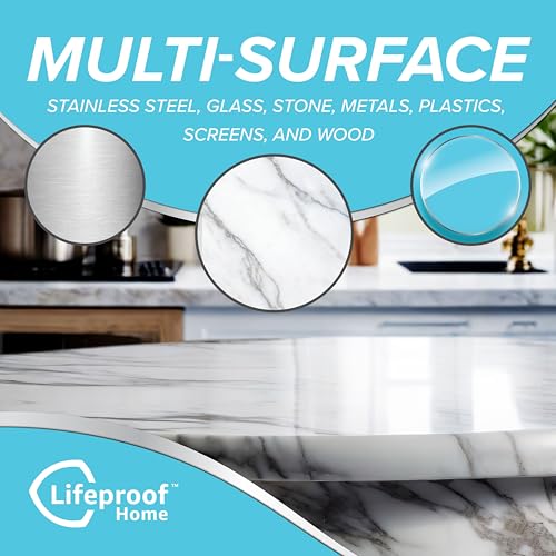 Streakless Microfiber Eco Cleaning Cloth Set - Effortlessly Cleans Stainless, Glass & Stone With Only Water - 3 Pack Set - view 4
