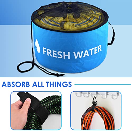 Waterproof RV Hose Storage Bag of 4 Pack, Organizer Accessories for Camper, RV Equipment Storage Organizer Bag for Sewer Hoses, for Fresh/Black Water Hoses and Electrical Cords etc - view 3