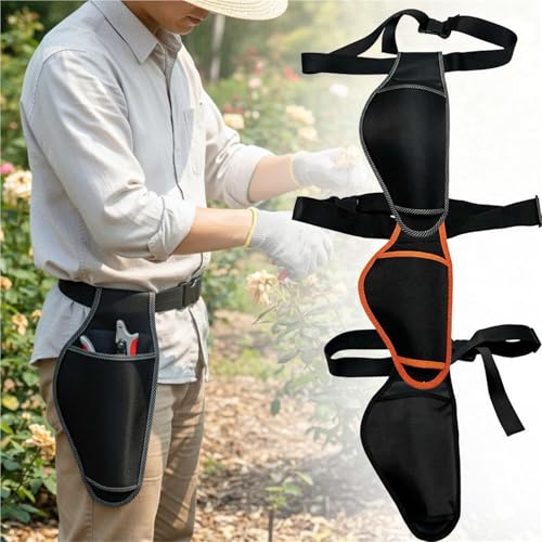 3pcs Hard Shell Electric Scissors Storage Bag - Portable Garden Tool Organizer with Large Pockets for Efficient Gardening Equipment Storage - view 2