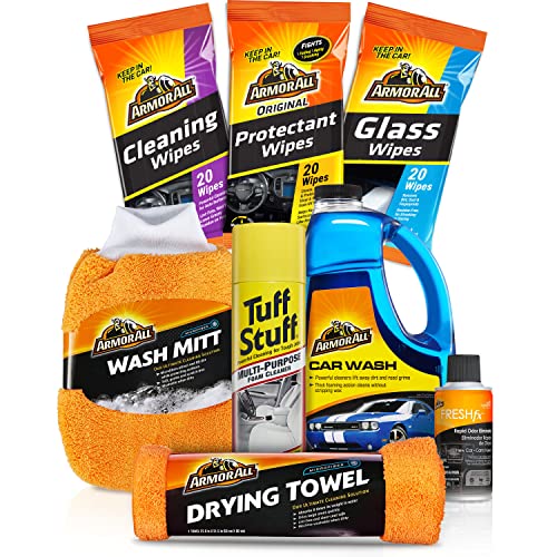 Car Wash and Car Cleaning Kit, Complete 8-Piece Car Cleaning Set