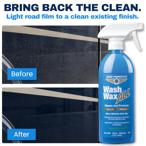 Waterless RV Wash Wax Mop Kit, 9 ft Pole, Boat Aircraft - view 4