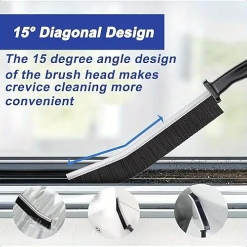 11PCS Crevice Cleaning Brush Set - Hard Bristle Crevice Cleaning Brush Tool, Multifunctional Gap Scrub Brush for Home, Bathroom, Kitchen, Window Track, Bathtub, Vehicle, Faucets, Bowl, Teapot, Cup Use - view 3