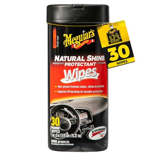 Natural Shine Protectant Wipes - 30 Wipes