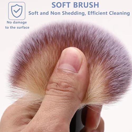 3 Pack Microfiber Duster, Small Dust Brushes, Feather Duster, Soft Fibers, Efficient Dust Removal, Cleaning Tool Perfect for Computers, Keyboards, Car Interior, Photo Frames, Digital Devices - view 3