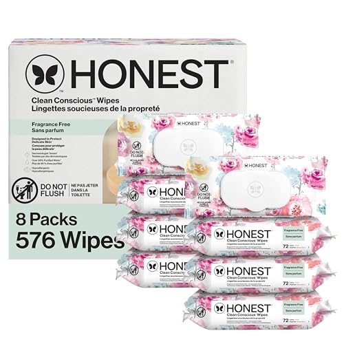 Multi-Use Baby Wipes, Rose Blossom, 576 Count