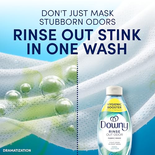 Rinse Out Odor Fabric Rinse, Cool Cotton Scent, 62 fl oz, Fabric Odor Remover Rinse, Fights Odors at the Source - view 2