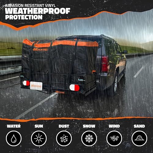 30 CuFt Trailer Hitch Cargo Carrier Bag & Packing Cubes 29"x23"x12" - view 7