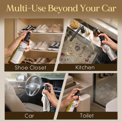Car Air Freshener Spray, Ocean Reverie, Long Lasting Odor Eliminator Automotive Freshener, for Cars Trucks SUVs RVs Home Office Bedroom Indoor Use, 5.28 fl oz - view 6