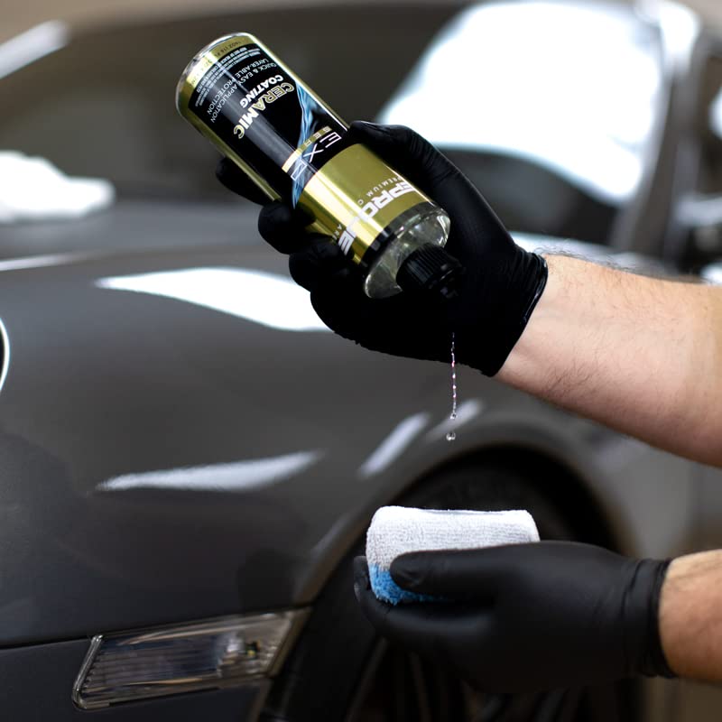 Proje Premium Car Care Deluxe Ceramic Kit 5-Piece | Premium Ceramic Coating Kit for Cars Trucks RVs and Motorcycles | Prep Spray Ceramic Coating | Plush Microfiber Towels & Applicator Sponge - view 3