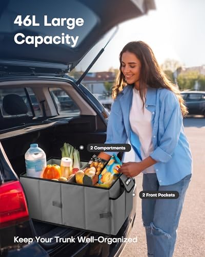 Trunk Organizer - Foldable Car Organizer for SUVs & Sedans Storage - view 3