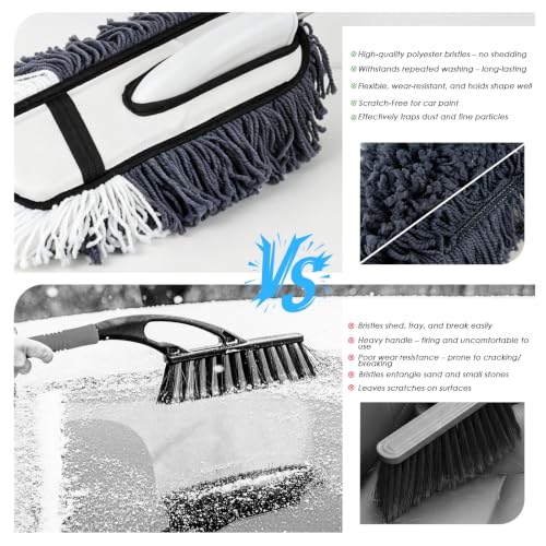 Car Duster Exterior,Scratch Free Car Duster with Microfiber Towel - view 3