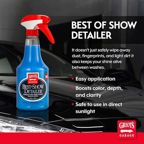 Best of Show Detailer for Car Detailing, Wipes Away Dust, Fingerprints, and Light Dirt, Improves Paint Gloss and Color Between Washes, 10980, 22oz - view 2