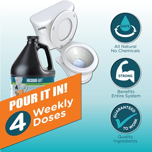 Emergency Septic Tank System Restore - Fast Acting Septic Tank Clog and Odor Removal for Troubled Septic Tanks Up to 2,500 Gallons - 1 Gallon - view 2