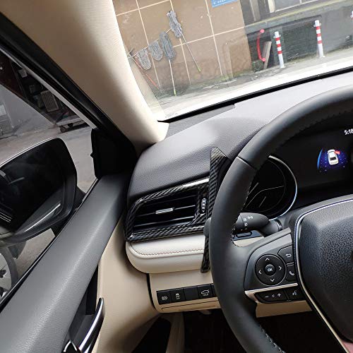 For 2018-2024 Toyota Camry Carbon Driver Side AC Vent Cover Trim 1pc - view 2