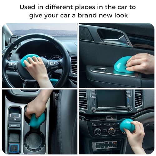 Car Cleaning Gel Keyboard Cleaner car Interior Cleaner Kit Blue - view 5