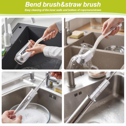 Crevice Cleaning Brush, 18Pcs Cleaning Brush Set for Gaps - view 4