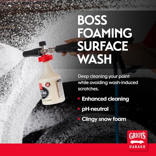 BOSS Foaming Surface Wash for Car Cleaning and Detailing, Compatible with the BOSS Foam Cannon Auto-Mix System, 35oz - view 2