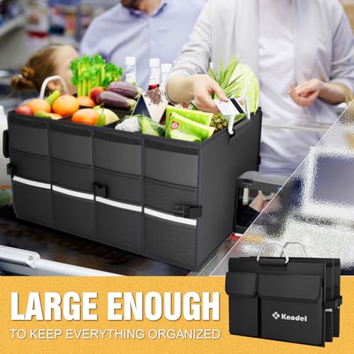 Car Trunk Organizer, Black, Unisex, Automobiles - view 4
