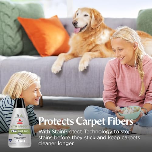 Little Green Spot & Stain Cleaning Solution with OXY and StainProtect, for All Leading Portable Carpet & Upholstery Deep Cleaners, Instantly & Permanently Removes Stains, 2038G, 32oz - view 6