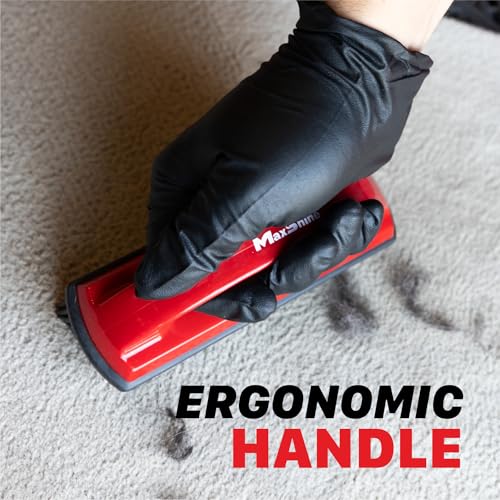 Universal Car Carpet Lint & Hair Removal Brush - Electrostatic Rubber Bristles - Efficiently Removes Pet Hair from Dogs, Cats & Other from Interiors & Carpets - Easy-to-Clean - view 5