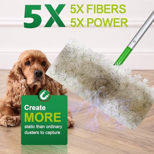 100Pcs Heavy Duty Dry Cloths Compatible with Swiffer Sweeper Mop - view 2