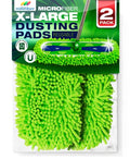 Reusable Microfiber Dust Mop Refills for Swiffer XL Mops, 2 Pack