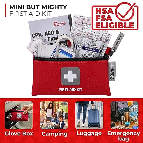 Mini First Aid Kit, Waterproof Rip-Stop, 66-Piece Set - view 2