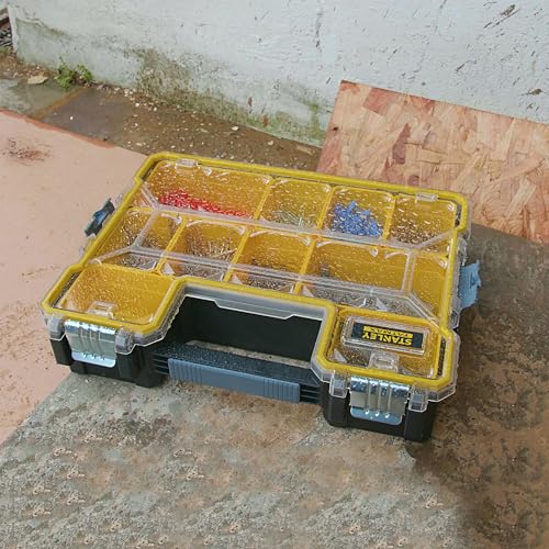 STANLEY FATMAX 10-Compartment Deep Organizer with Metal Latches, 1-97-518 - view 2