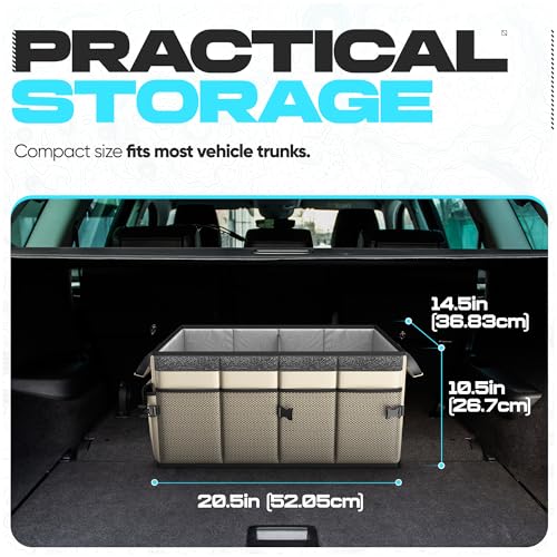 Trunk Organizer - Foldable Car Organizer & Storage for SUVs & Trucks - view 4