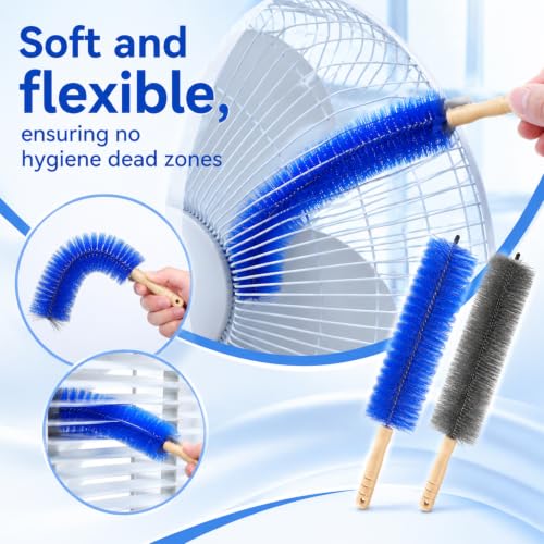 2PC Fan Cleaning Brush, Microfiber Duster Ideal for Electric and Blind - view 7