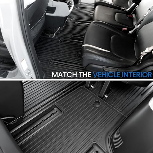 Floor Mats for Kia Carnival 2022-2027 8 Seats Gas Only - view 4