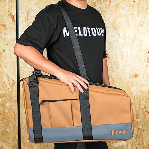 Framing Nailer Bag with Adjustable Shoulder Strap,Dual Lockable Zipper,Extra Pockets for Hitachi NR83A,NuMax SFR2190 - view 6