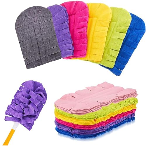 6PCS Reusable Chenille Microfiber dust Remover, 360 ° electrostatic Precipitator refilling, Environmental Protection Household dust Removal kit - Made of Microfiber Materials - view 7